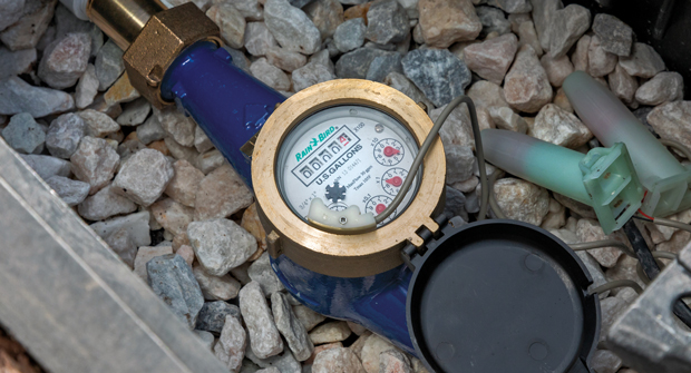 Sensors can help contractors save on time, money and labor. (Photo courtesy of Rain Bird)