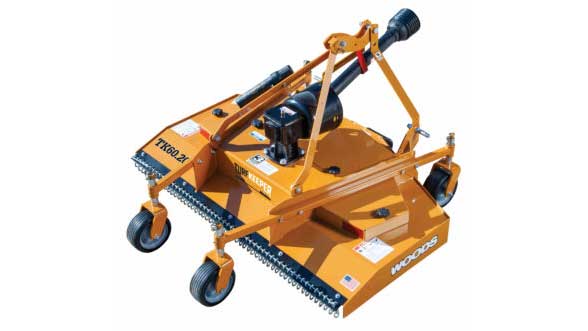 Woods Equipment Company recently added the TurfKeeper and TurfKeeper Pro rear-mount finish mowers. (Photo: Woods Equipment Company)
