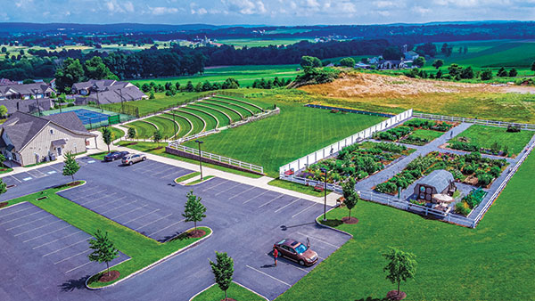 Landscape project at Tel Hai (Photo: Ruppert Landscape)