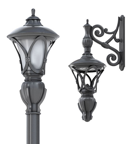 Marbella LED luminaire (Photo: Sun Valley Lighting)