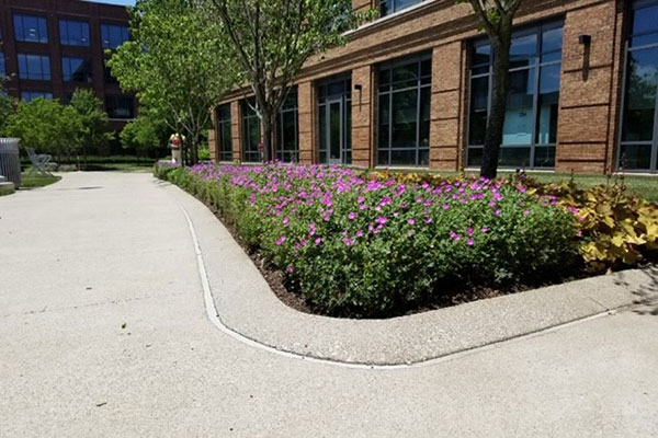 Landscape maintenance Project (Photo: Environmental Management Inc.)