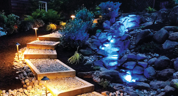 Ponds by George uses Atlantic Water Gardens’ products to customize creative water features. (Photo: Ponds by George)