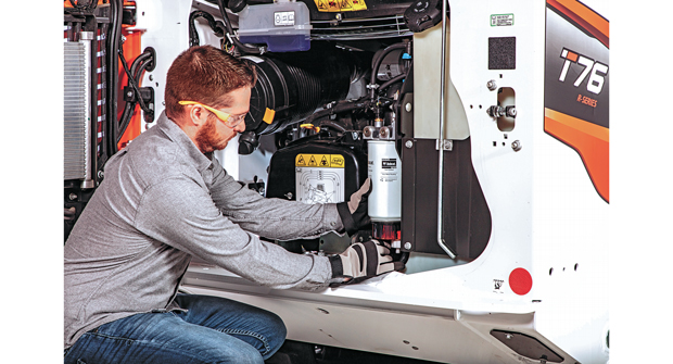 Using parts from a vehicle manufacturer or a remanufactured part certified by the factory will extend machine longevity. (Photo: Bobcat)