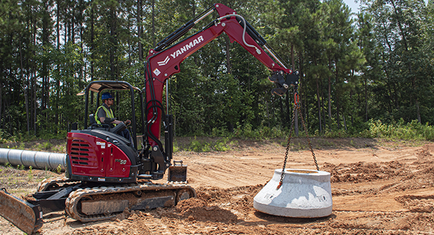 Yanmar Compact Equipment hook (Photo: Yanmar Compact Equipment)