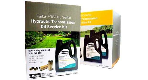 Parker service kits support hydraulic transmissions used in lawn mowers (Photo: Parker)
