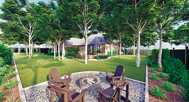 Completed design using a design service (Photo: Tilly)