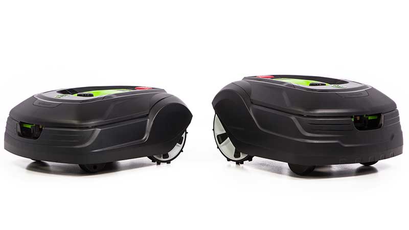 Greenworks' optimow 66 and 66H models can cut up to 2/3 acre on a full charge. (Photo: Greenworks)
