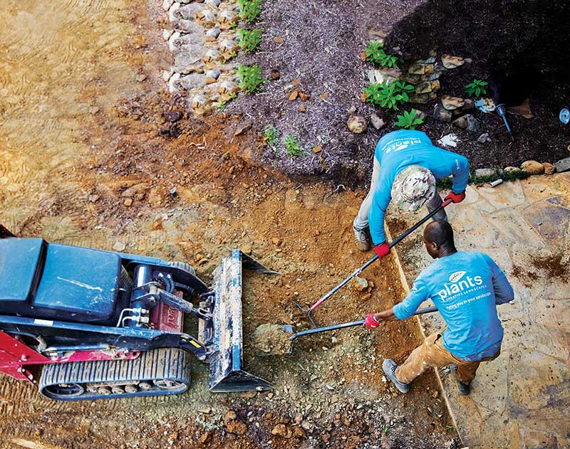 Landscapers say the nonstop demand for work and the lack of workers is like a sports car out of gas. (Photo: Chris Aluka Berry)
