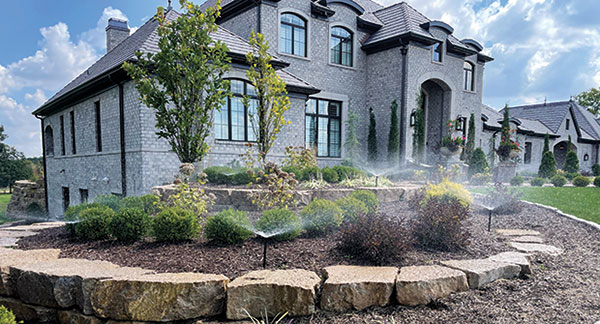 Irrigation project in St. Louis (Photo: Jon Lauer, Professional Irrigation Systems)