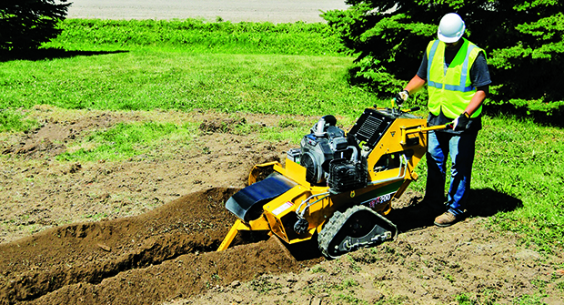 Knowing soil type and hardness can help determine chain type. (Photo: Vermeer)