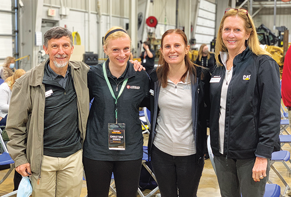 Rick Zettler, Christina Herrick, Johanna Kelly and Sharon Holling (Photo: LM Staff)