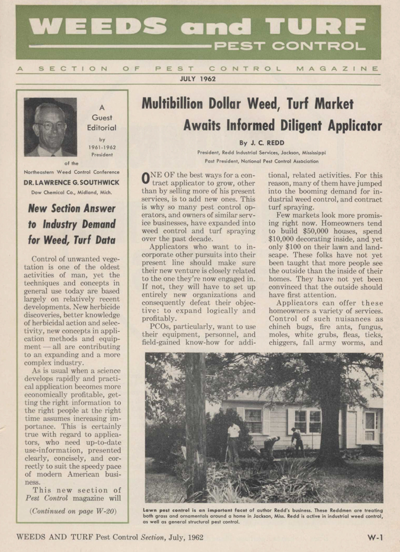 In this retro featured article, J.C. Redd shared ways operators could grow their business through adding services. (Graphic: LM Archives)