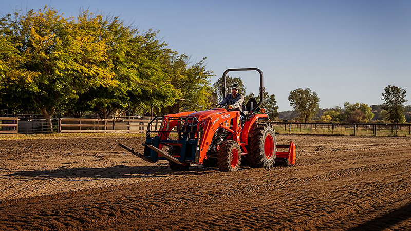Kubota adds to its popular standard L series tractor with two new L02 compact tractor models: L3302 and L3902. (Photo: Kubota)