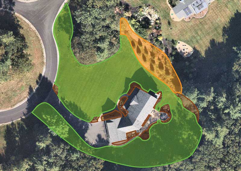 Brittany Madden, account manager with ND Landscape Services says Landone Takeoff updates its satellite images every three months which keeps developing project measurements accurate. (Photo: ND Landscape Services)
