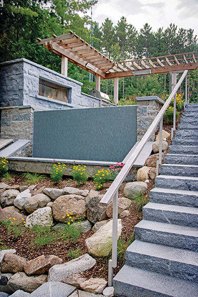 Landmark Landscapes hit a home run with its Elkhart Lake project, despite some unforeseen changes. (Photo: Landmark Landscapes)