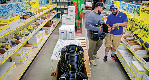 Experts say staying in contact with a distributor can give you a leg up. (Photo: Ewing Irrigation & Landscape Supply)