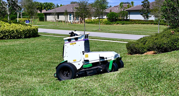 Scythe's M.52 autonomous, fully electric mower (Photo: Scythe Robotics).
