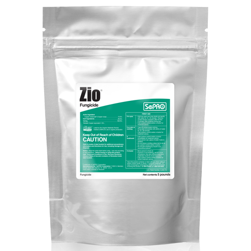 Zio Fungicide offers LCO's control of Brown Patch, Pythium and anthracnose. (Photo courtesy of SePro)