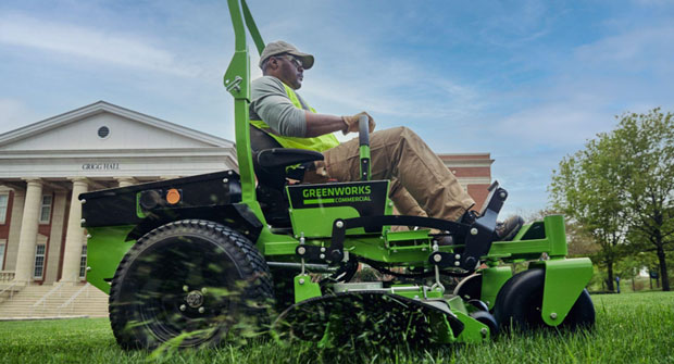 Greenworks Commercial is gearing up for expansion to its 82V line. (Photo: Greenworks)