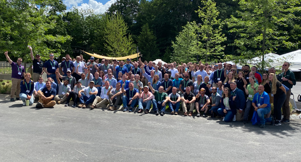 Over 200 joined the Field Trip to take a tour of R.P. Marzilli's campus. (Photo: LM Staff)