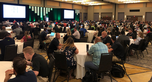Many in the industry gathered at Aspire's Ignite user's conference in San Antonio. (Photo: LM Staff)