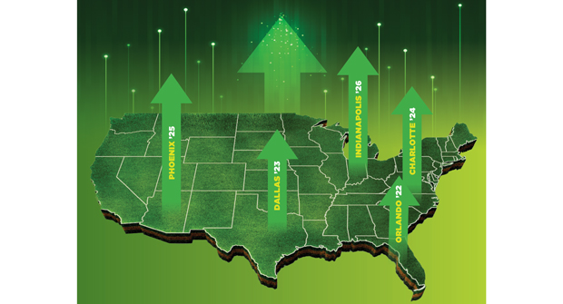 As National Association of Landscape Professionals (NALP) readies for its inaugural Elevate event, board members give an inside look at what’s planned and why the organization ended its partnership with OPEI. (Illustrations: iArt101, Lemon_tm/iStock / Getty Images Plus/Getty Images)