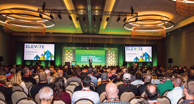 Britt Wood, CEO of NALP, introduced the organization’s new event last year. Wood said this new event, held in different cities every year, was a response to member feedback. (Photo: Philippe Nobile Photography)