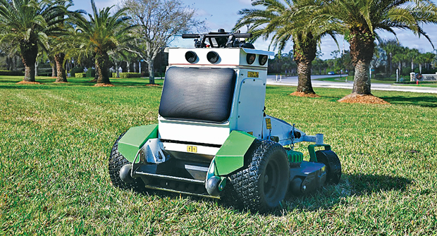 Scythe’s M.52 mower offers automation that could be incredibly valuable in the near future. (Photo: Scythe Robotics)
