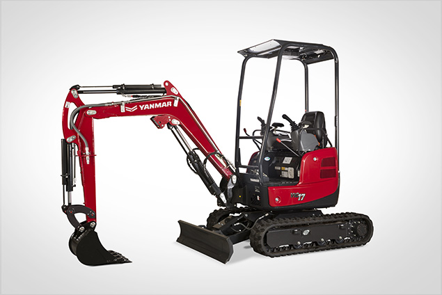Yanmar's new Vi017 mini excavator. (Photo: Yanmar Compact Equipment)