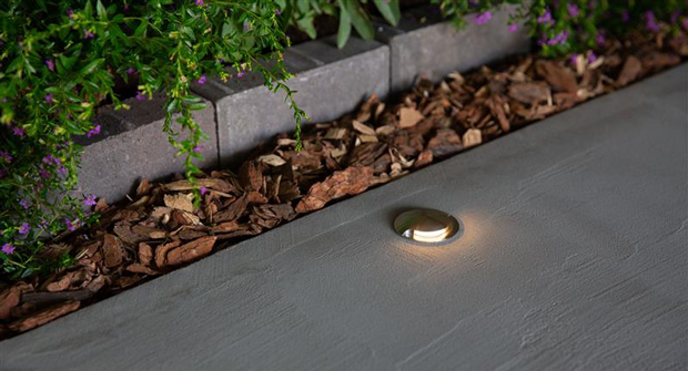 The new ground wash configuration joins the Spot and Round faceplate options from the company. (Photo: FX Luminaire)