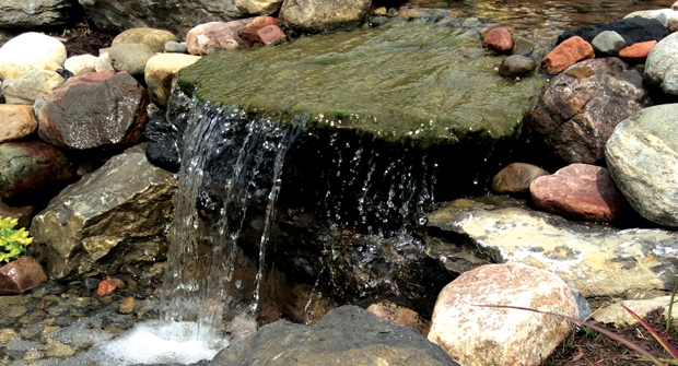 Todd Cruikshank of The Pond & Rock Shop says winterization is a great time to perform renovations on water features. (Photo: Todd Cruikshank)