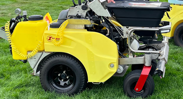 The redesigned Z-Spray Junior (Photo: Z Turf Equipment)