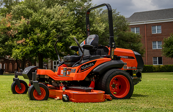 The Kubota ZD-1611 ride-on zero-turn mower (Photo: Kubota Tractor Corp.)