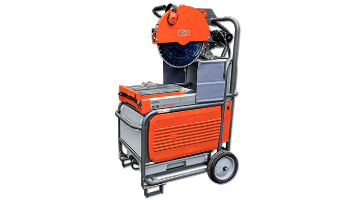 iQ Power Tools new iQ1550 masonry saw offers dust collection technology. (Photo: IQ Power Tools)