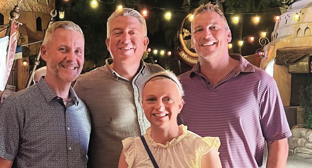 The LM team including Publisher Bill Roddy, Jones, Editor Christina Herrick and Associate Publisher Craig MacGregor at Elevate. (Photo: LM Staff)