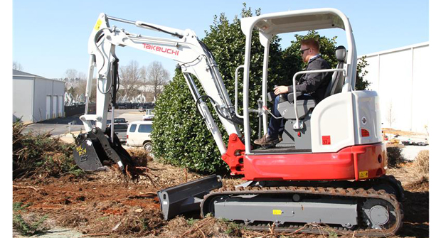 The TB335R offers two working modes – Standard and ECO – allowing operators to match the mode to the task at hand, choosing more power or fuel savings as desired. (Photo: Takeuchi)