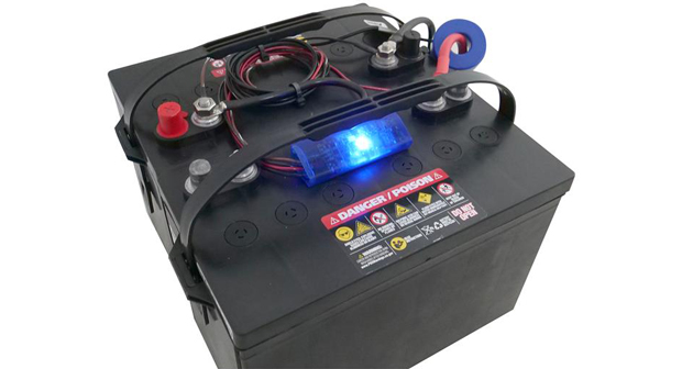 The new app from Flow-Rite helps users track sealed battery health. (Photo: Flow-Rite)
