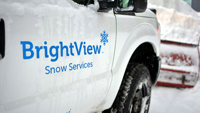 BrightView's new look for its snow services. (Photo: BrightView Snow Services)