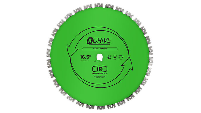 iQ Power Tools added a 16.5 saw blade to cut through heavy-duty materials. (Photo: iQ Power Tools)