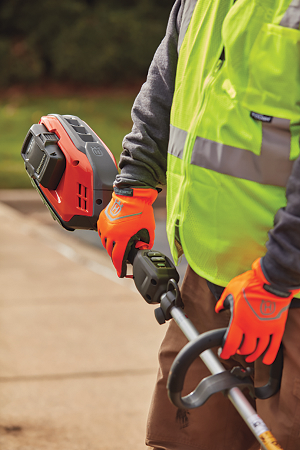 Know what type of charging structure you have — and amount of power going into your shop before leaping into battery. (Photo: Husqvarna)