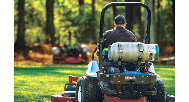 Experts say propane burns cleaner than gasoline or diesel. It also helps limit noise. (Photo: Propane Education and Research Council)