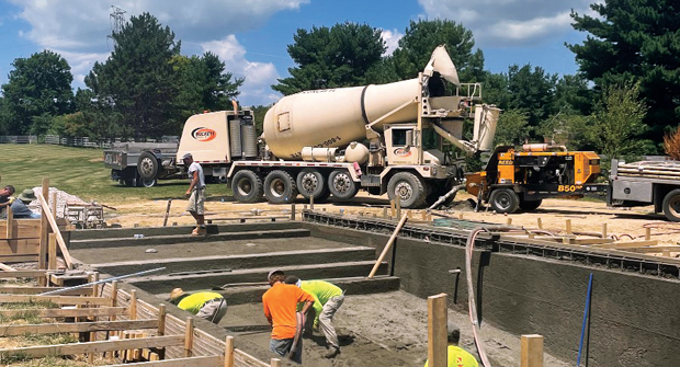 Hidden Creek Landscaping Co-owner Jason Cromley says pool installation added millions in revenue to his business. (Photo courtesy of Hidden Creek Landscaping)
