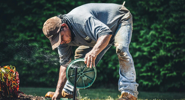 A contractor should make checking items for wear a top priority during regular maintenance. (Photo: SiteOnce Landscape Supply)