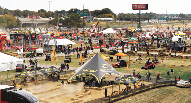 Equip Exposition’s outdoor demo space has grown over the years and now spans 30 acres. (Photo: OPEI)