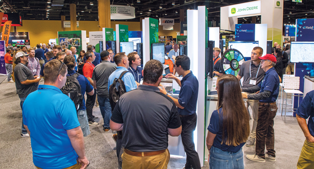 Elevate show organizers say attendees can expect to have a few less education sessions to allow for great networking on the trade show floor. (Photo: Philippe Nobile Photography/National Association of Landscape Professionals)