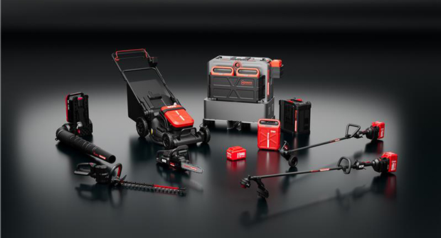 Kress's lineup of commercial landscape equipment feature a new battery system and technology. (Photo: Kress)