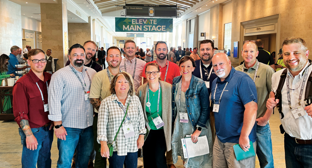 Michael Hatcher & Associates sent 19 people to NALP’s inaugural event. (Photo: LM Staff)