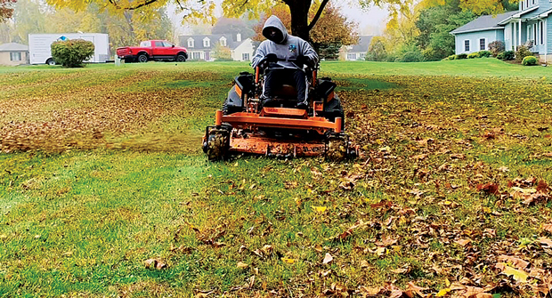 Experts say its crucial to keep in mind your customer’s needs when preparing for fall cleanup season. (Photo: Perillo Property Maintenance)