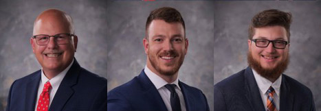 Davey Resource Group announced the appointment of Eric Smith, director of transportation engineering; Ben Morgan, lead transportation engineer; Shawn Monahan Jr., traffic engineer. (Photo: Davey Resource Group)