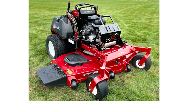 The new Vertex X-Series 72-inch mower. (Photo: Exmark)
